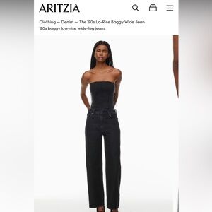 Aritzia ‘90s Lo-rise Baggy Wide Jean